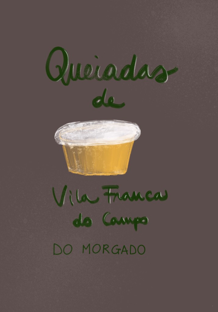 Illustrazione di una queijadas de Vila Franca do Campo